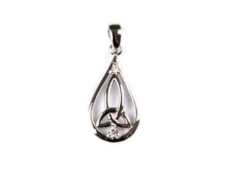 Celtic Trinity Knot Silver Pendant - Silver Spirit Jewellery