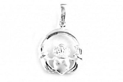 Claddagh Silver Pendant Chained