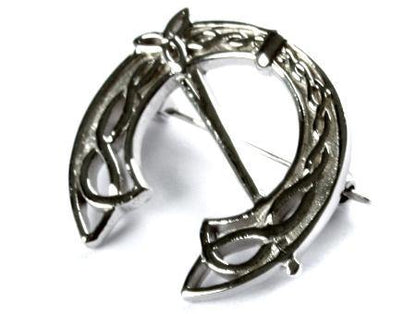 Celtic Silver Brooch - Silver Spirit Jewellery