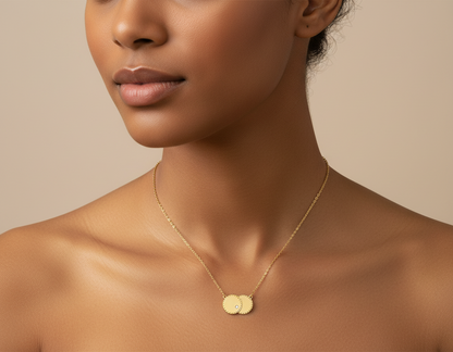 Silver / Gold Plated CZ Necklace Classic Cubic Zirconia Pendant