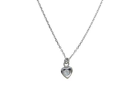 Kids Silver Heart Necklace - Silver Spirit Jewellery