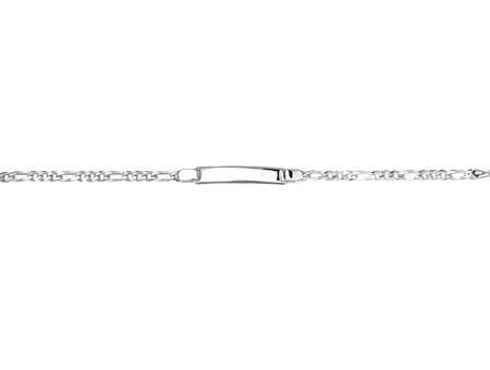 Kids Figaro Design Id Braclet - Silver Spirit Jewellery
